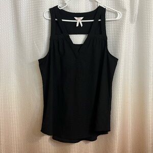 Candies black casual or dress up summer top!